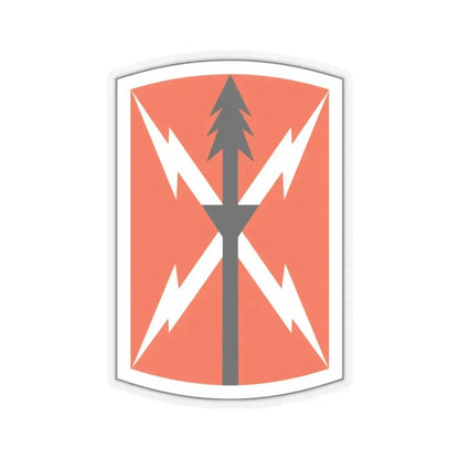 516 Signal Brigade 3 (U.S. Army) STICKER Vinyl Kiss-Cut Decal 3 Inch Transparent - The Sticker Space