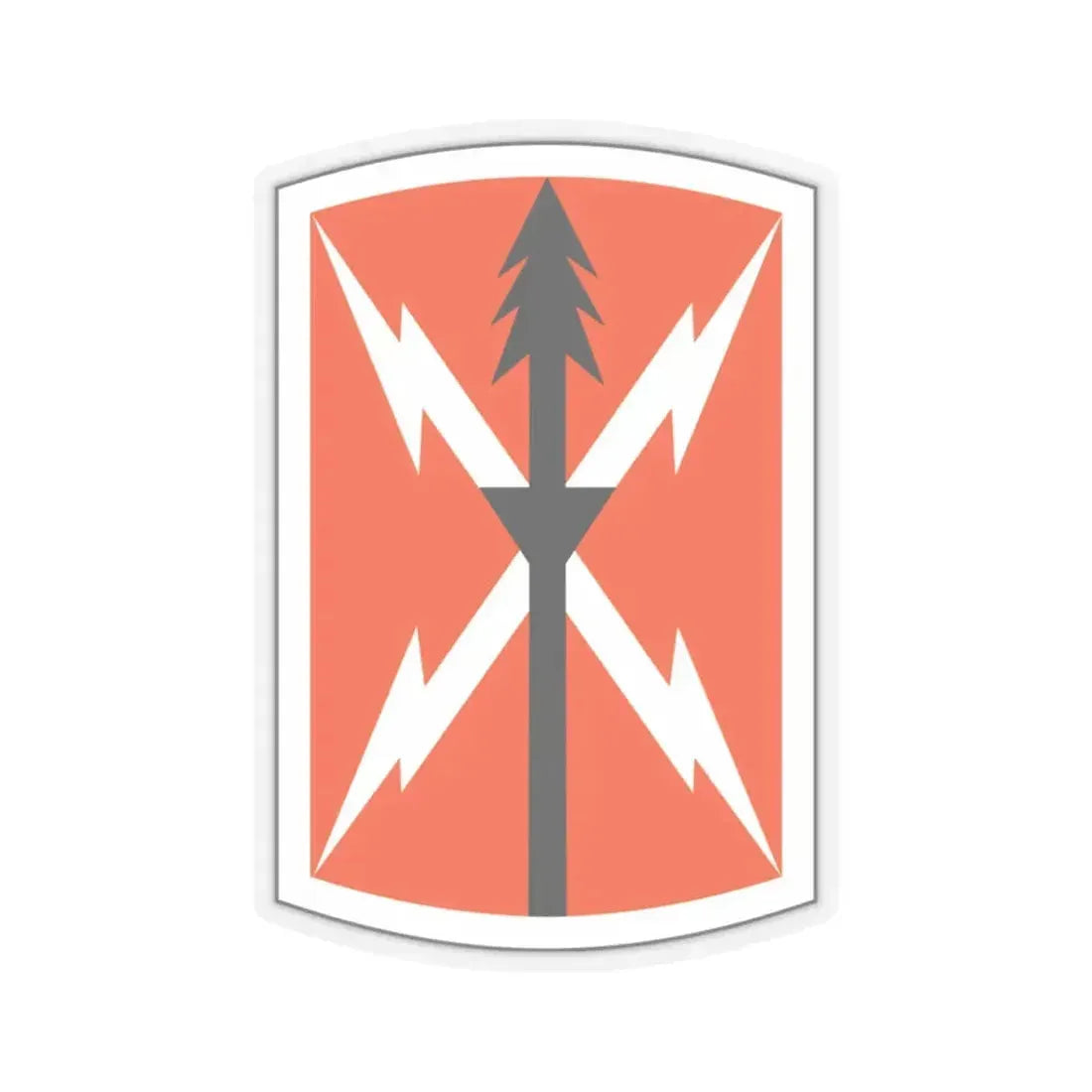 516 Signal Brigade 3 (U.S. Army) STICKER Vinyl Kiss-Cut Decal 4 Inch Transparent - The Sticker Space