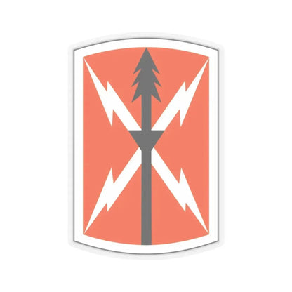 516 Signal Brigade 3 (U.S. Army) STICKER Vinyl Kiss-Cut Decal 4 Inch Transparent - The Sticker Space