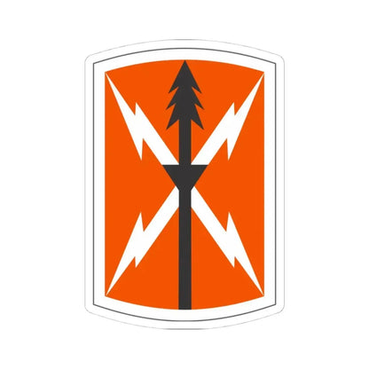 516 Signal Brigade 3 (U.S. Army) STICKER Vinyl Kiss-Cut Decal 4 Inch White - The Sticker Space