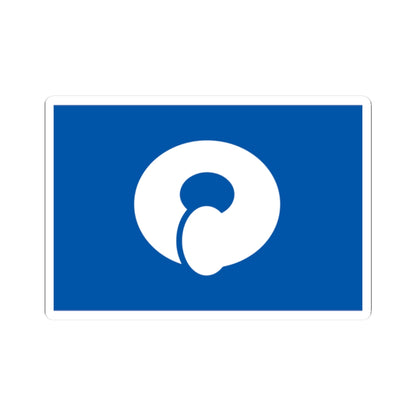 Flag of Manno Kagawa (Japan) STICKER Vinyl Kiss-Cut Decal