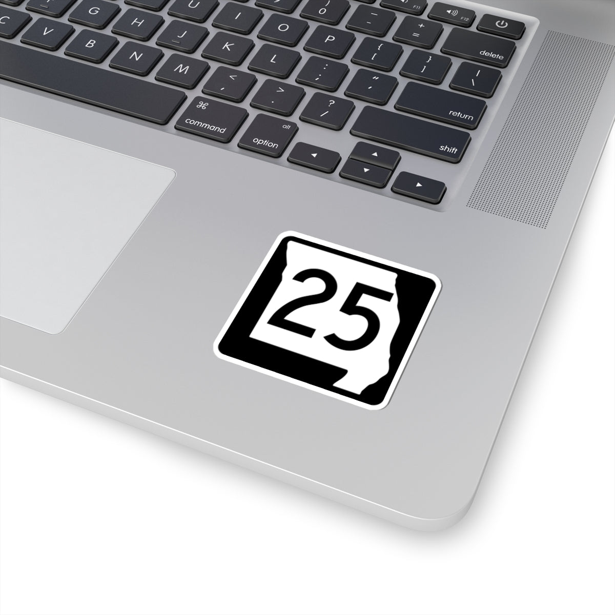 MO-25 (Missouri) (Road Sign) STICKER Vinyl Kiss-Cut Decal