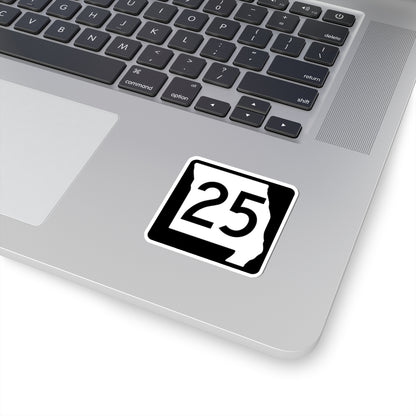 MO-25 (Missouri) (Road Sign) STICKER Vinyl Kiss-Cut Decal