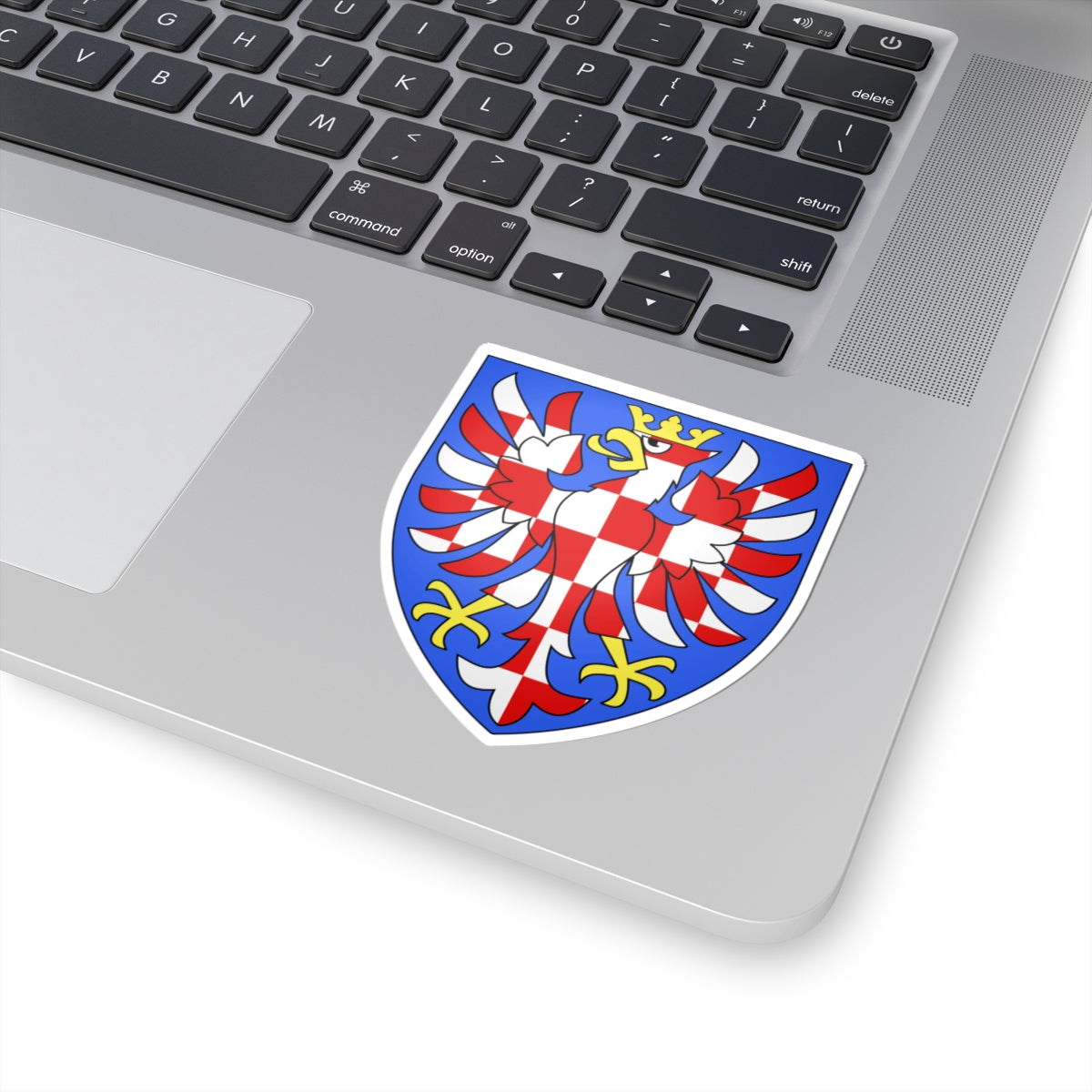 Armoiries Moravie (Czech Republic) (Coat of Arms) STICKER Vinyl Kiss-Cut Decal
