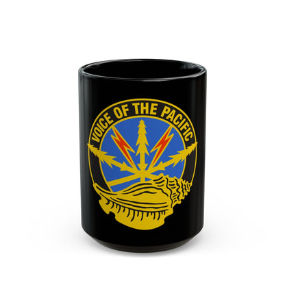 516th Signal Brigade (U.S. Army) Black Coffee Mug-15oz-The Sticker Space