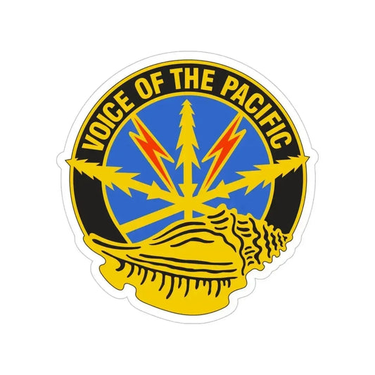 516th Signal Brigade (U.S. Army) Transparent STICKER Die-Cut Vinyl Decal 6 Inch - The Sticker Space