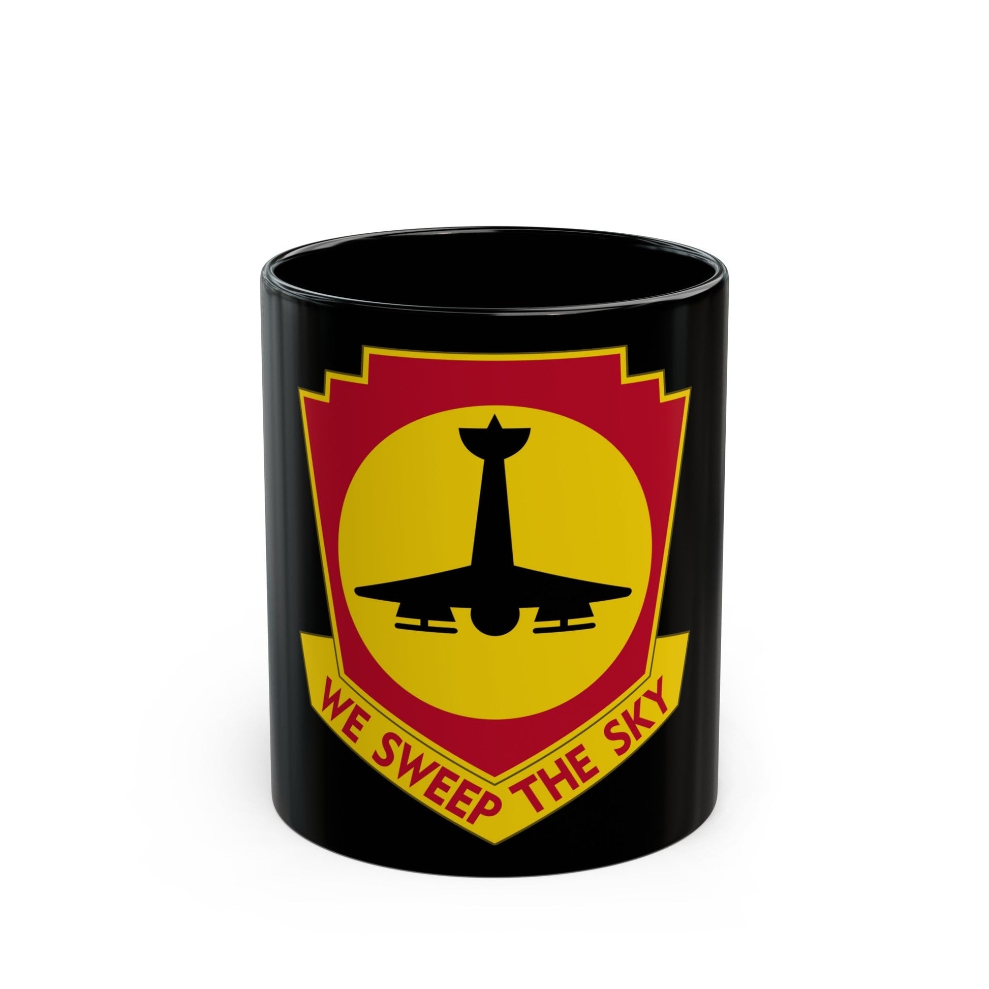 517th Air Defense Artillery Regiment (U.S. Army) Black Coffee Mug-11oz-The Sticker Space