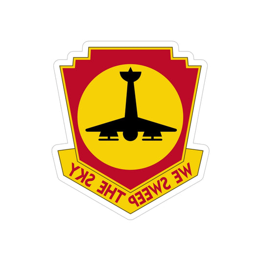 517th Air Defense Artillery Regiment (U.S. Army) REVERSE PRINT Transparent STICKER-6 Inch-The Sticker Space