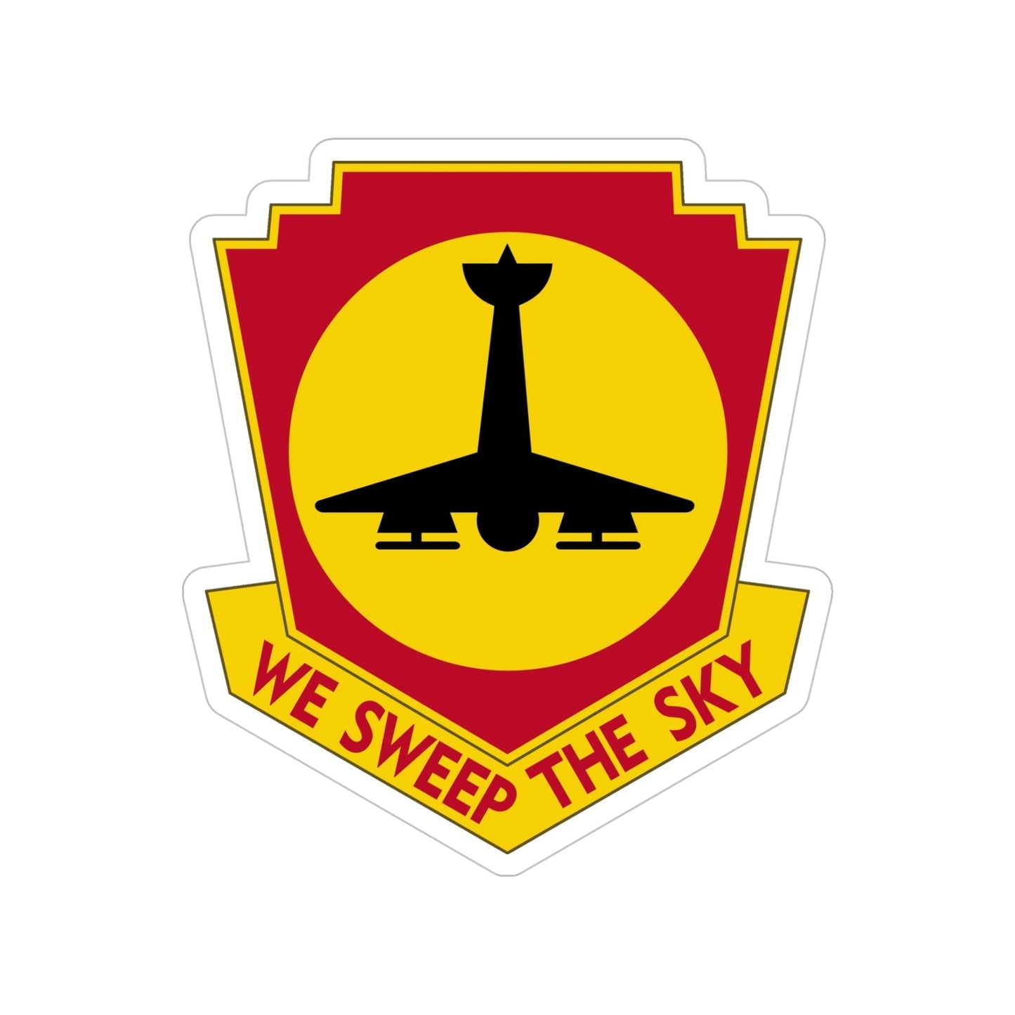 517th Air Defense Artillery Regiment (U.S. Army) Transparent STICKER Die-Cut Vinyl Decal-5 Inch-The Sticker Space