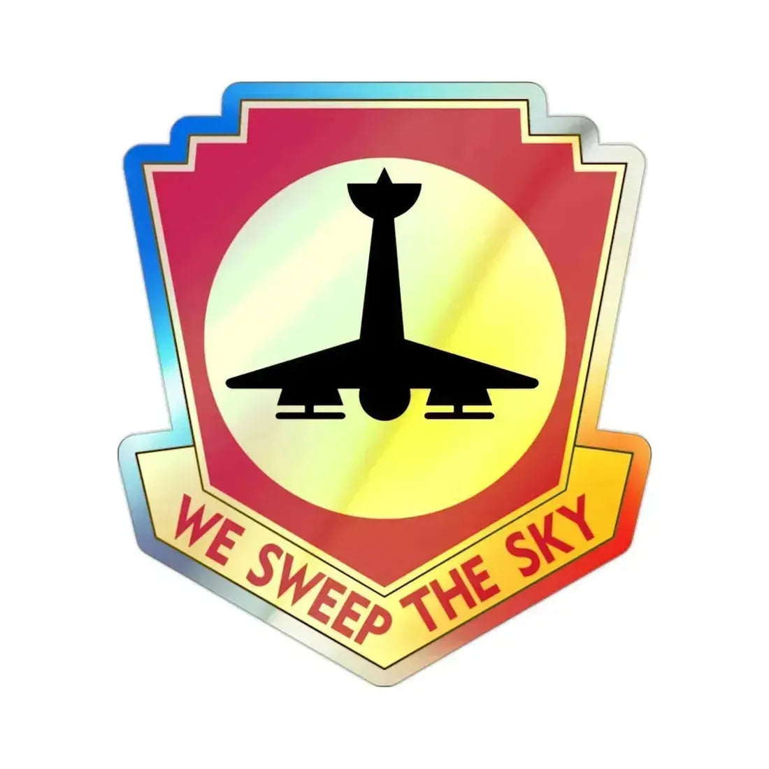 517th Air Defense Artillery Regiment (U.S. Army) Holographic STICKER Die-Cut Vinyl Decal 2 Inch Holographic - The Sticker Space