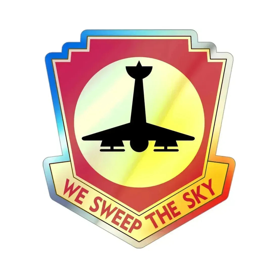 517th Air Defense Artillery Regiment (U.S. Army) Holographic STICKER Die-Cut Vinyl Decal 3 Inch Holographic - The Sticker Space