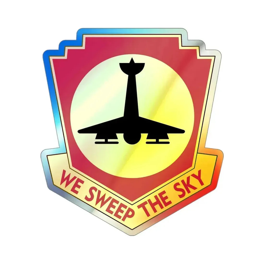517th Air Defense Artillery Regiment (U.S. Army) Holographic STICKER Die-Cut Vinyl Decal 4 Inch Holographic - The Sticker Space