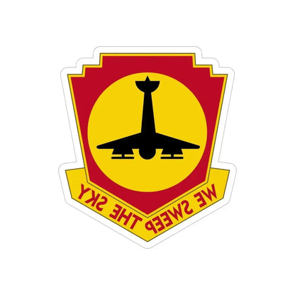 517th Air Defense Artillery Regiment (U.S. Army) REVERSE PRINT Transparent Die-Cut STICKER - The Sticker Space