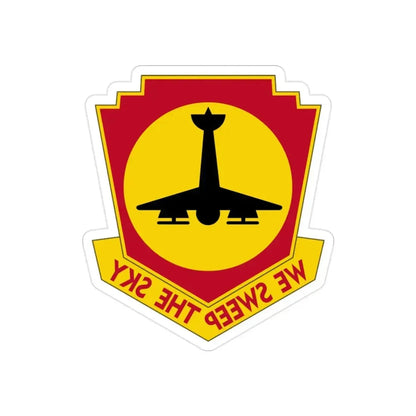 517th Air Defense Artillery Regiment (U.S. Army) REVERSE PRINT Transparent Die-Cut STICKER - The Sticker Space