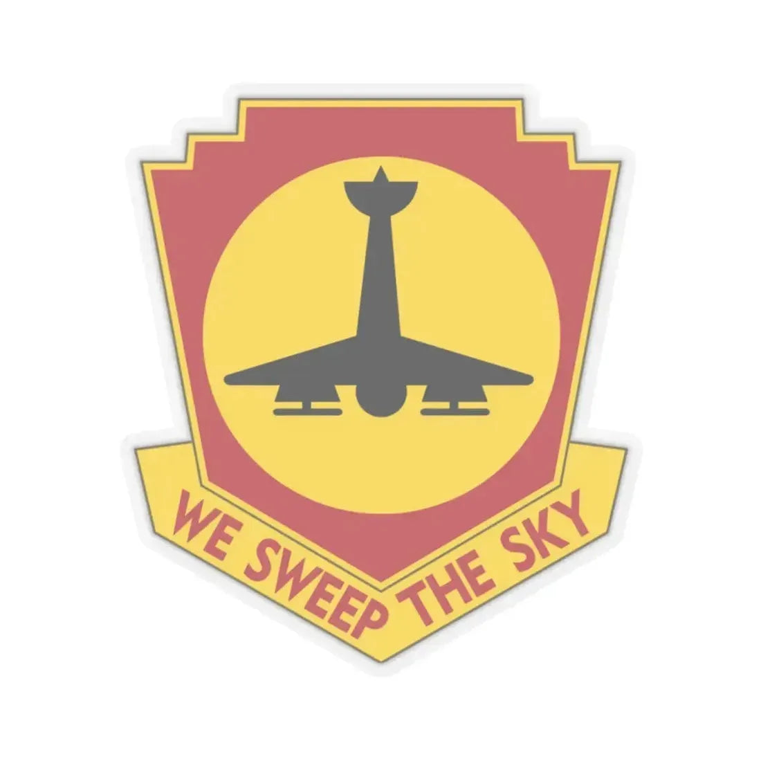517th Air Defense Artillery Regiment (U.S. Army) STICKER Vinyl Kiss-Cut Decal 2 Inch Transparent - The Sticker Space