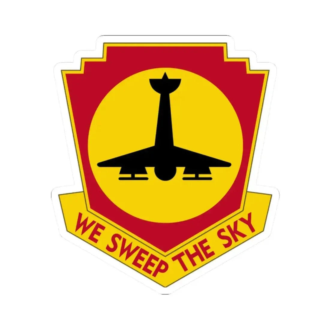 517th Air Defense Artillery Regiment (U.S. Army) STICKER Vinyl Kiss-Cut Decal 2 Inch White - The Sticker Space