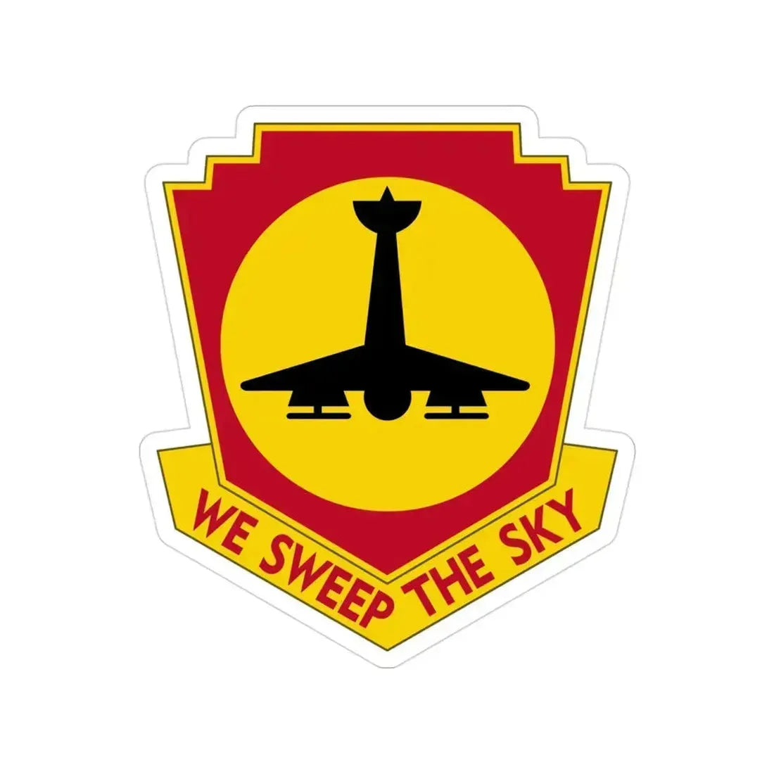 517th Air Defense Artillery Regiment (U.S. Army) Transparent STICKER Die-Cut Vinyl Decal 3 Inch - The Sticker Space