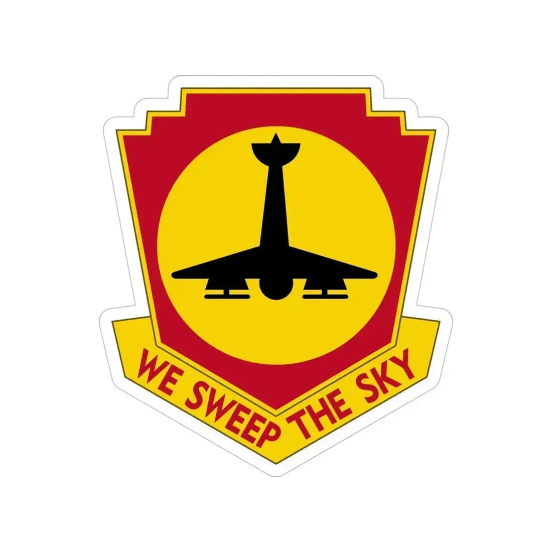 517th Air Defense Artillery Regiment (U.S. Army) Transparent STICKER Die-Cut Vinyl Decal 5 Inch - The Sticker Space