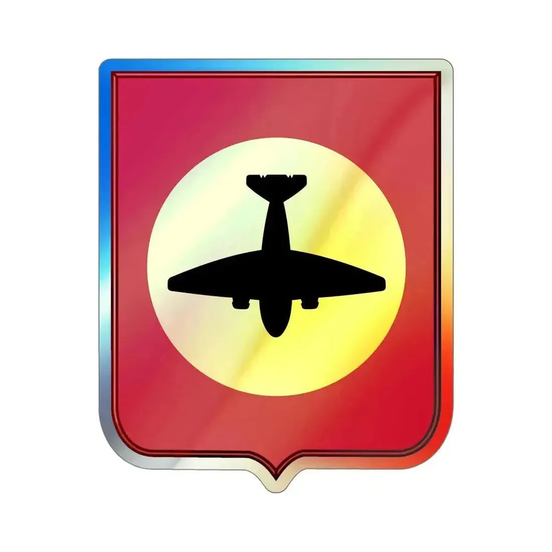 517th Air Defense Artillery Regiment v2 (U.S. Army) Holographic STICKER Die-Cut Vinyl Decal 5 Inch Holographic - The Sticker Space