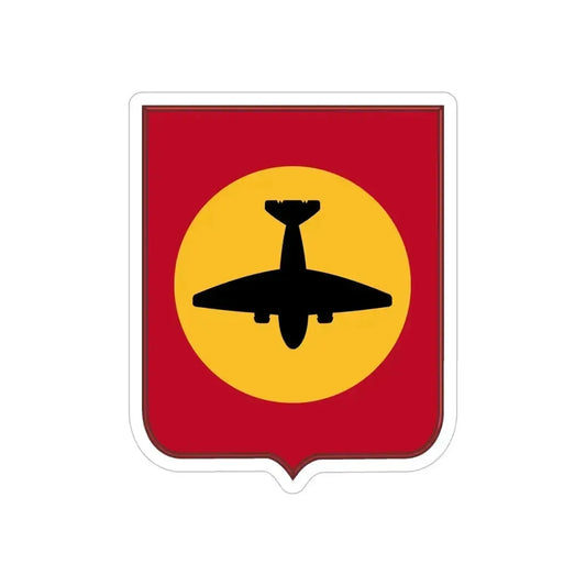 517th Air Defense Artillery Regiment v2 (U.S. Army) REVERSE PRINT Transparent Die-Cut STICKER 6 Inch Die-Cut Transparent - The Sticker Space