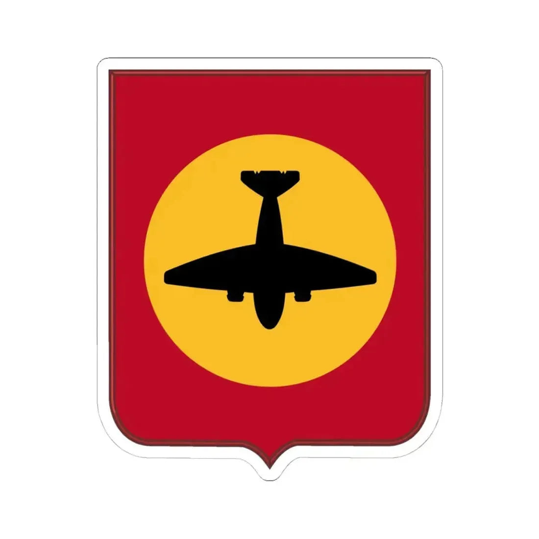 517th Air Defense Artillery Regiment v2 (U.S. Army) STICKER Vinyl Kiss-Cut Decal 4 Inch White - The Sticker Space