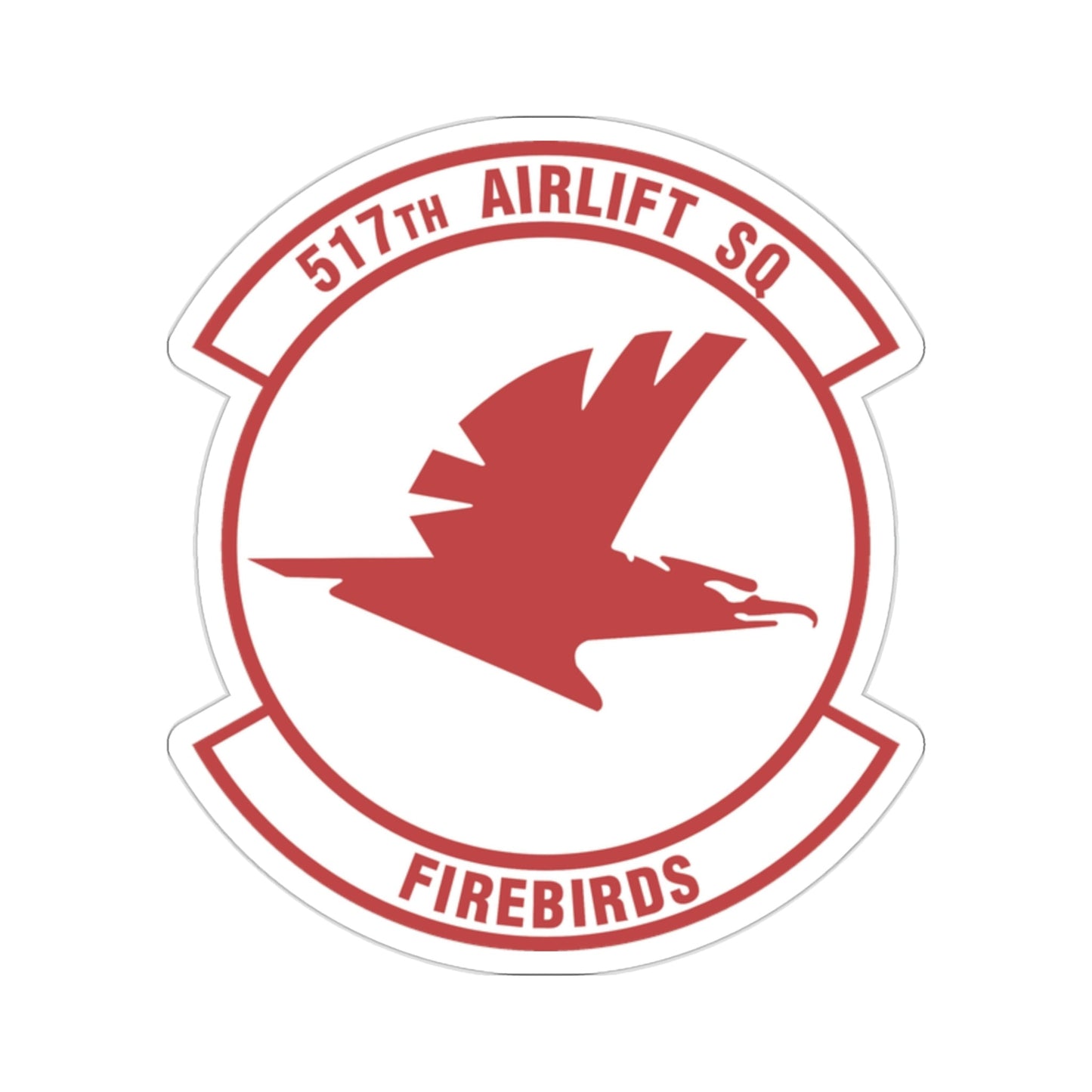 517th Airlift Squadron (U.S. Air Force) STICKER Vinyl Die-Cut Decal-2 Inch-The Sticker Space