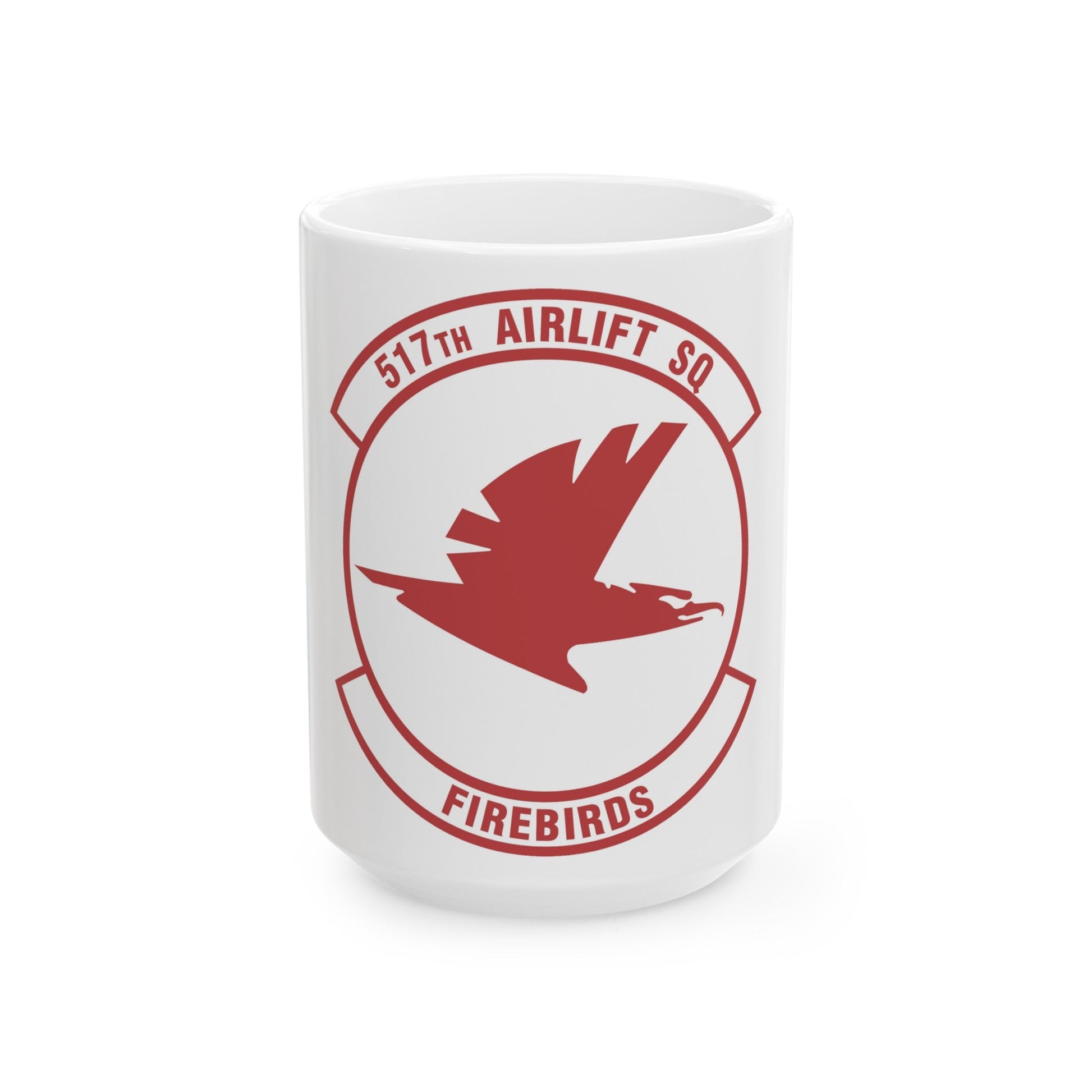 517th Airlift Squadron (U.S. Air Force) White Coffee Mug-15oz-The Sticker Space