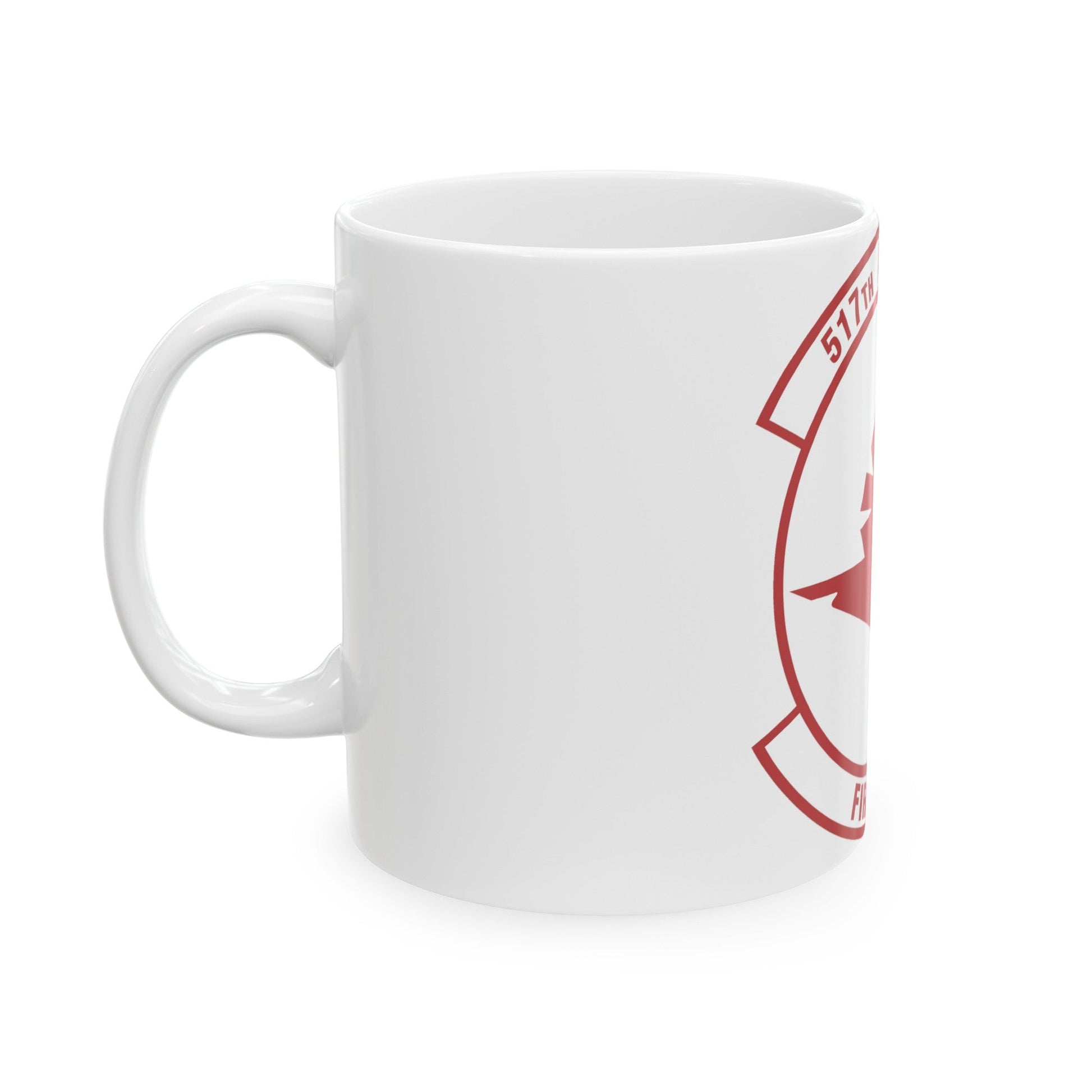 517th Airlift Squadron (U.S. Air Force) White Coffee Mug-The Sticker Space