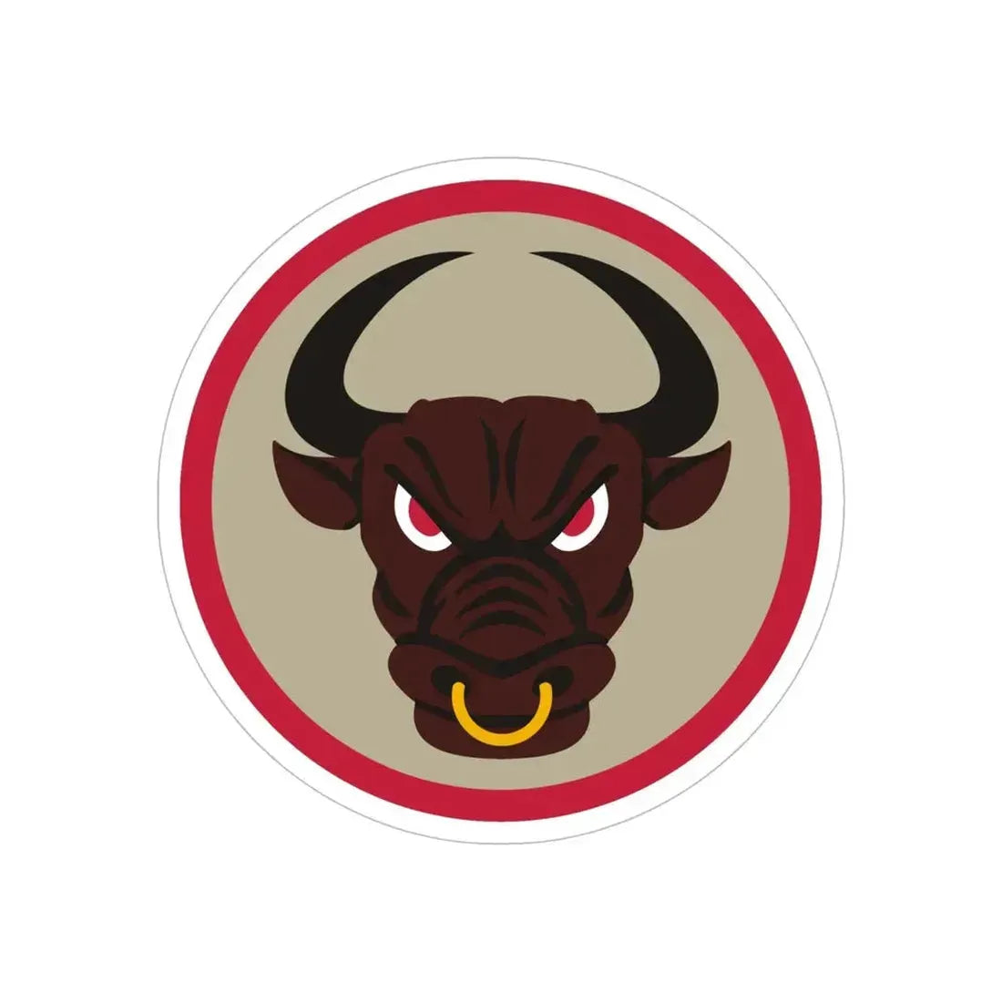 518 Sustainment Brigade 2 (U.S. Army) REVERSE PRINT Transparent Die-Cut STICKER - The Sticker Space