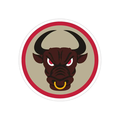 518 Sustainment Brigade 2 (U.S. Army) REVERSE PRINT Transparent Die-Cut STICKER - The Sticker Space