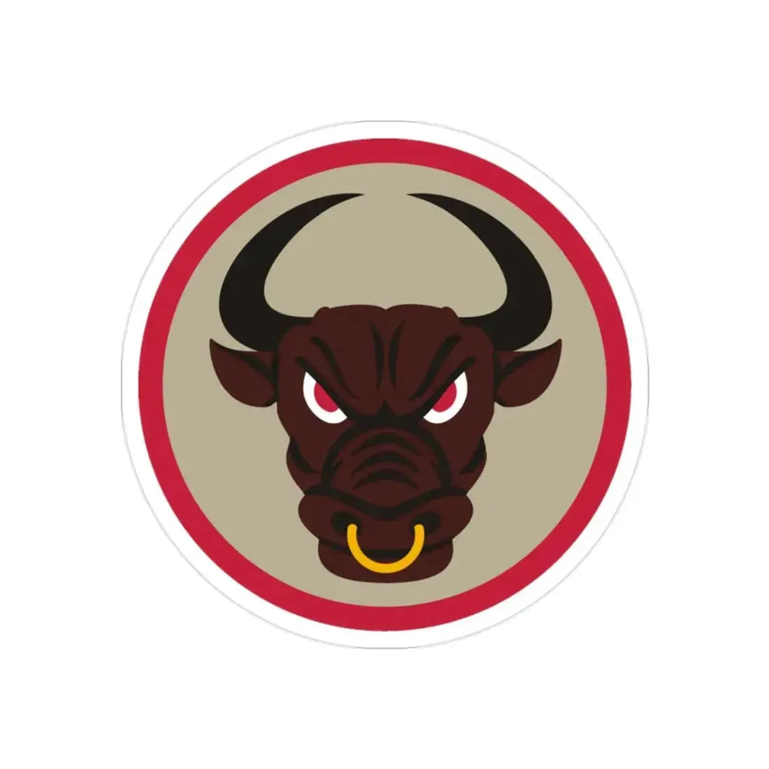 518 Sustainment Brigade 2 (U.S. Army) REVERSE PRINT Transparent Die-Cut STICKER - The Sticker Space