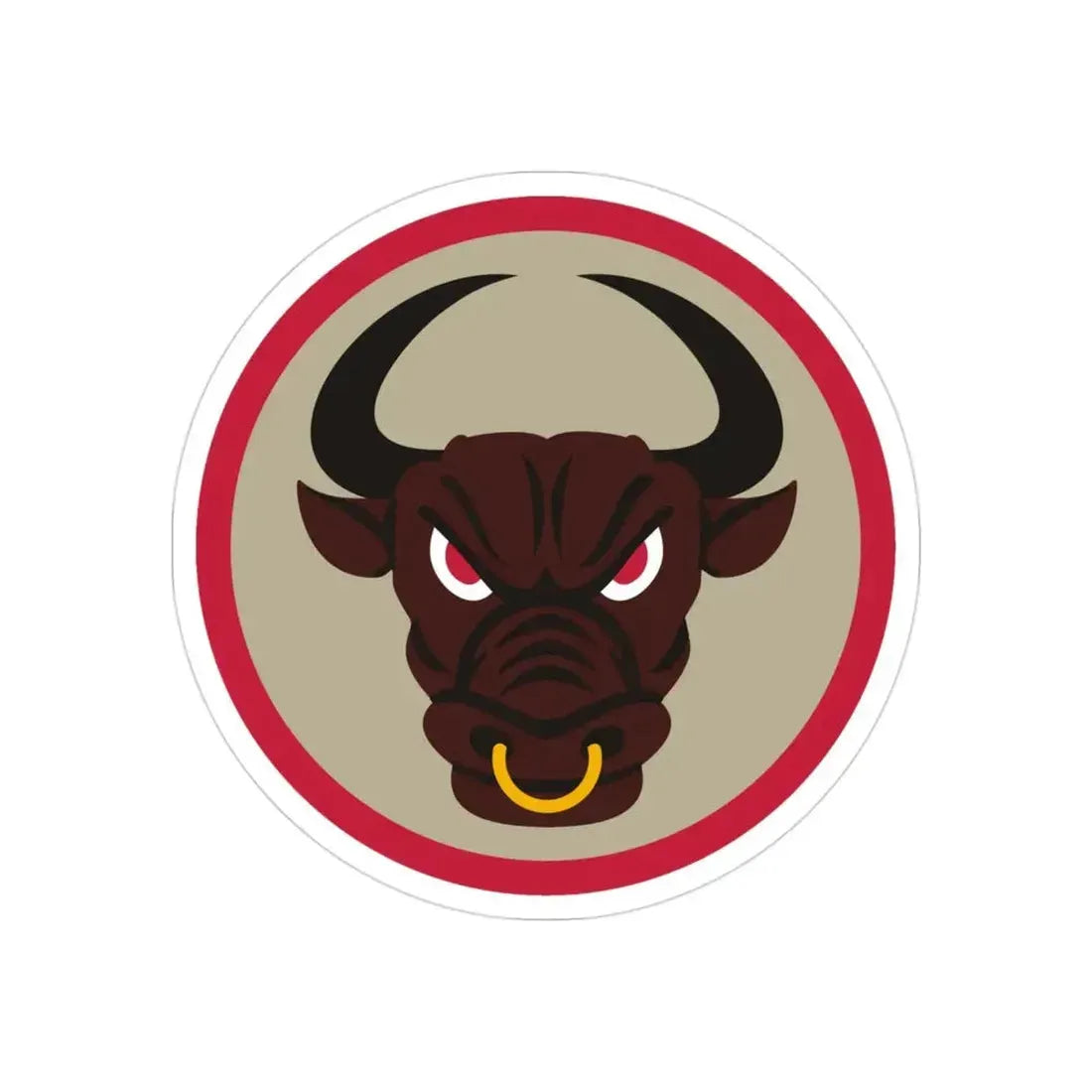 518 Sustainment Brigade 2 (U.S. Army) REVERSE PRINT Transparent Die-Cut STICKER - The Sticker Space