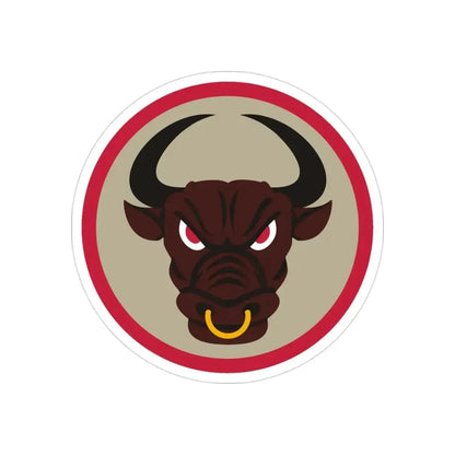 518 Sustainment Brigade 2 (U.S. Army) REVERSE PRINT Transparent Die-Cut STICKER - The Sticker Space