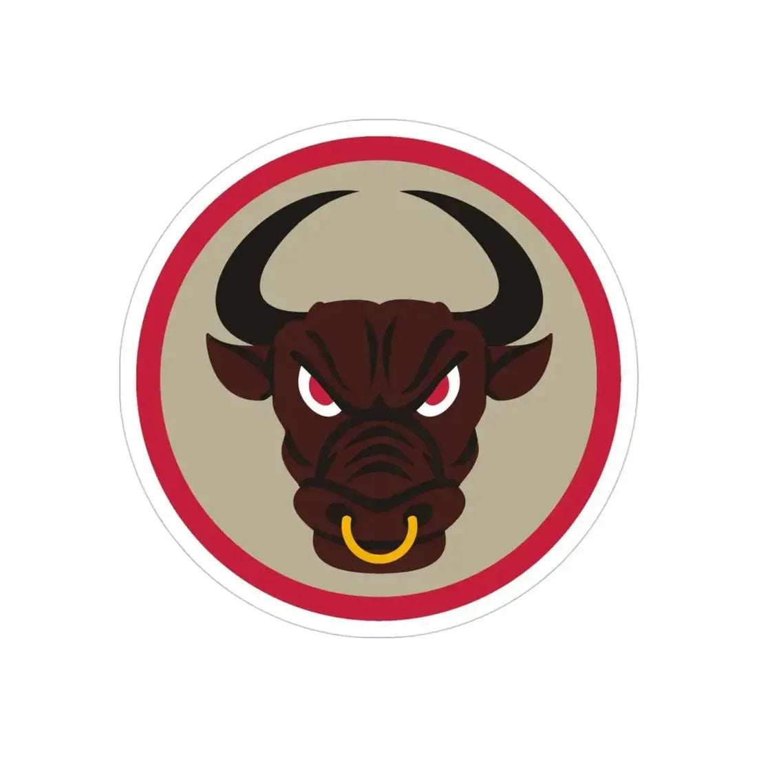 518 Sustainment Brigade 2 (U.S. Army) REVERSE PRINT Transparent Die-Cut STICKER - The Sticker Space