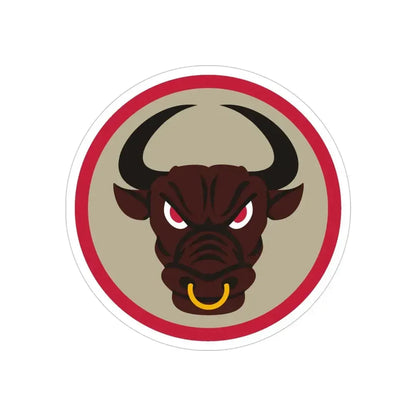 518 Sustainment Brigade 2 (U.S. Army) REVERSE PRINT Transparent Die-Cut STICKER - The Sticker Space