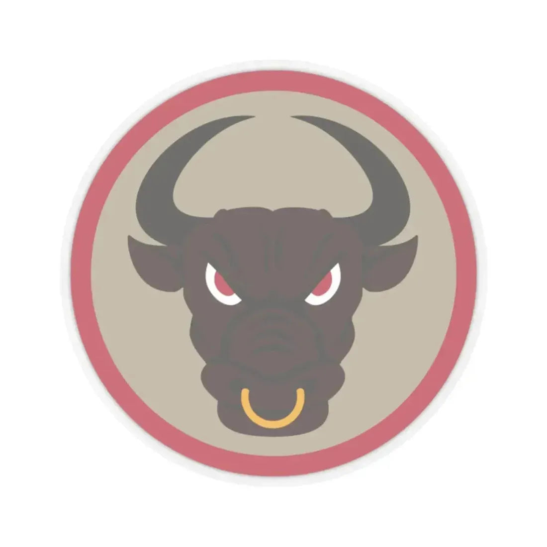 518 Sustainment Brigade 2 (U.S. Army) STICKER Vinyl Kiss-Cut Decal 2 Inch Transparent - The Sticker Space