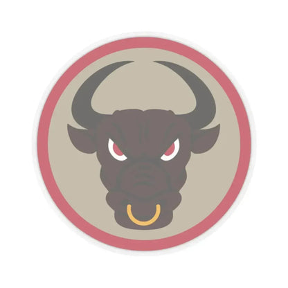 518 Sustainment Brigade 2 (U.S. Army) STICKER Vinyl Kiss-Cut Decal 2 Inch Transparent - The Sticker Space