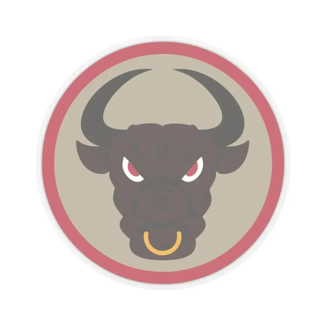 518 Sustainment Brigade 2 (U.S. Army) STICKER Vinyl Kiss-Cut Decal 3 Inch Transparent - The Sticker Space