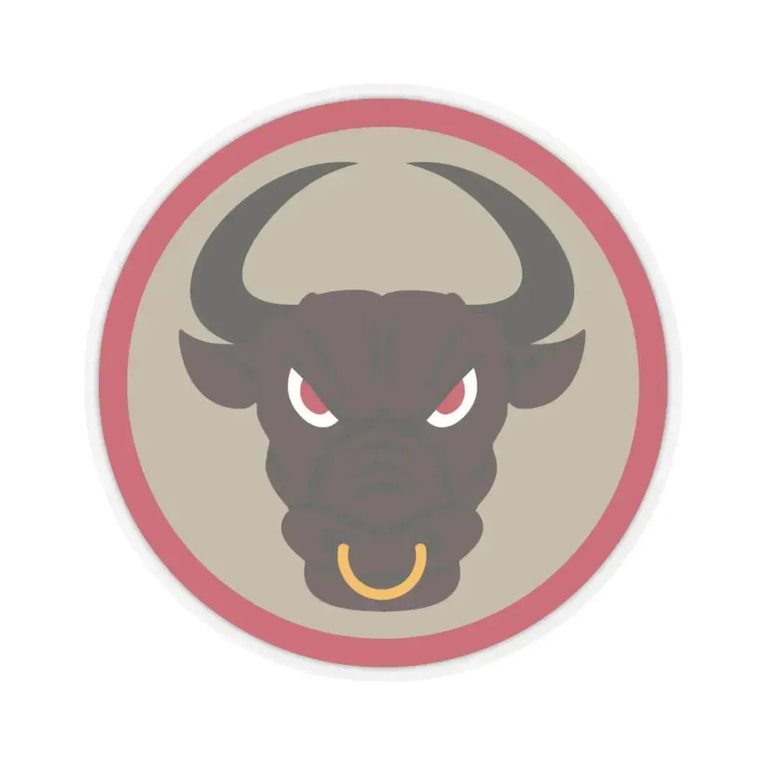 518 Sustainment Brigade 2 (U.S. Army) STICKER Vinyl Kiss-Cut Decal 4 Inch Transparent - The Sticker Space