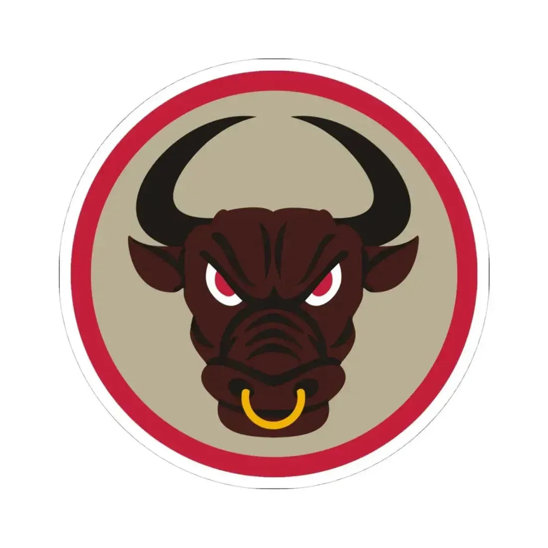 518 Sustainment Brigade 2 (U.S. Army) STICKER Vinyl Kiss-Cut Decal 4 Inch White - The Sticker Space