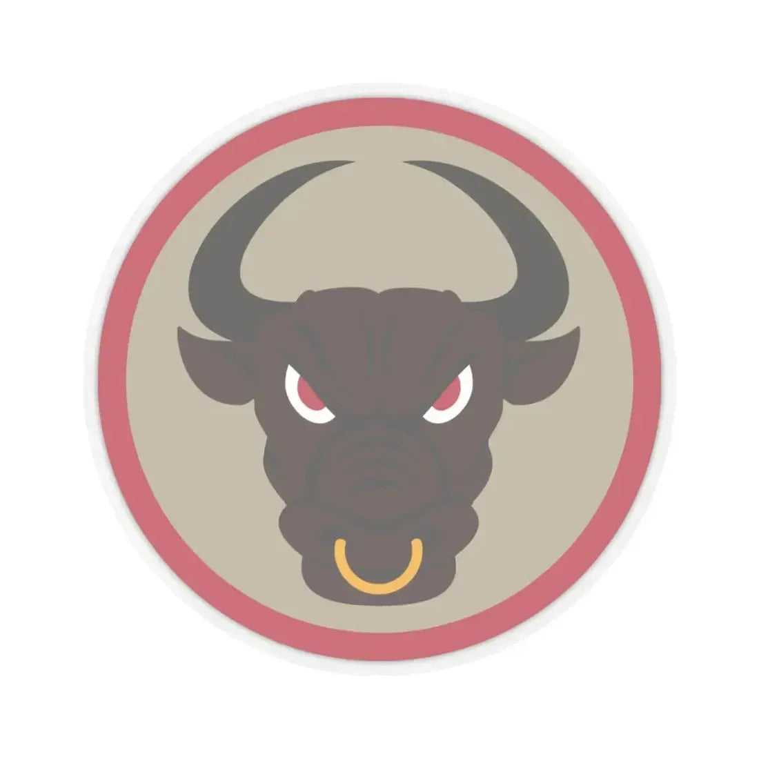 518 Sustainment Brigade 2 (U.S. Army) STICKER Vinyl Kiss-Cut Decal 6 Inch Transparent - The Sticker Space