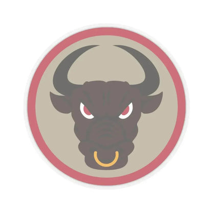 518 Sustainment Brigade 2 (U.S. Army) STICKER Vinyl Kiss-Cut Decal 6 Inch Transparent - The Sticker Space