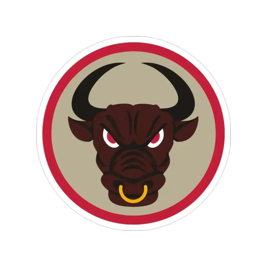 518 Sustainment Brigade 2 (U.S. Army) Transparent STICKER Die-Cut Vinyl Decal 2 Inch - The Sticker Space