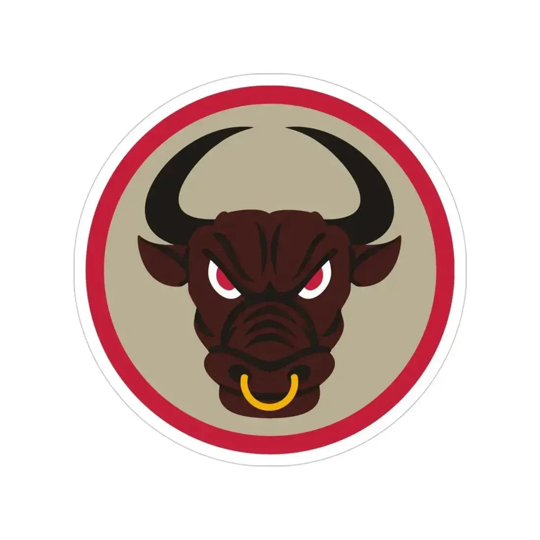 518 Sustainment Brigade 2 (U.S. Army) Transparent STICKER Die-Cut Vinyl Decal 4 Inch - The Sticker Space