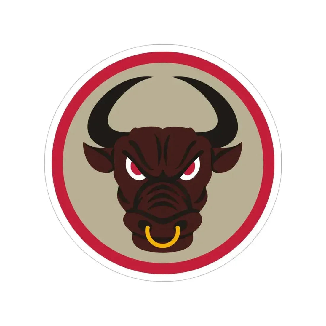 518 Sustainment Brigade 2 (U.S. Army) Transparent STICKER Die-Cut Vinyl Decal 5 Inch - The Sticker Space