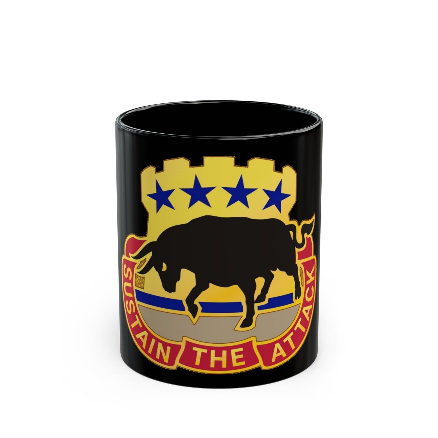 518 Sustainment Brigade 3 (U.S. Army) Black Coffee Mug-11oz-The Sticker Space