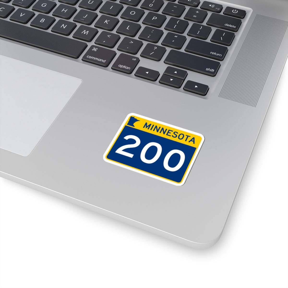 MN-200 wide (Minnesota) (Road Sign) STICKER Vinyl Kiss-Cut Decal