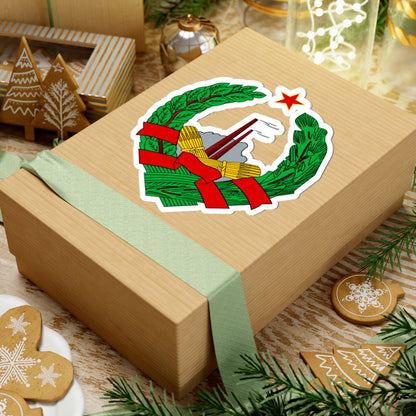 Coat of Arms of the Socialist Republic of Bosnia and Herzegovina - STICKER Vinyl Kiss-Cut Decal