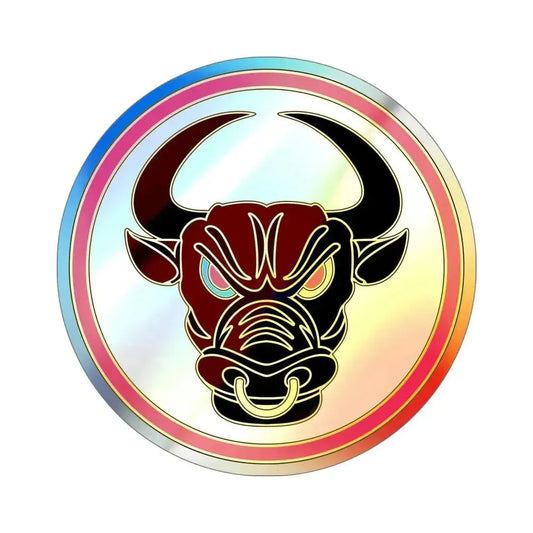 518th Sustainment Brigade (U.S. Army) Holographic STICKER Die-Cut Vinyl Decal 6 Inch Holographic - The Sticker Space