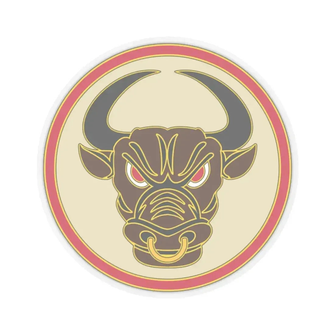 518th Sustainment Brigade (U.S. Army) STICKER Vinyl Kiss-Cut Decal 2 Inch Transparent - The Sticker Space